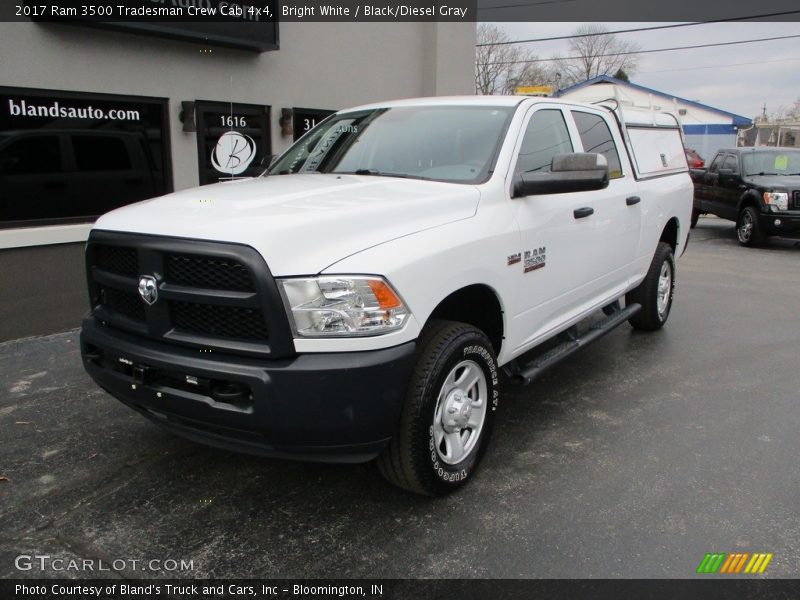 Bright White / Black/Diesel Gray 2017 Ram 3500 Tradesman Crew Cab 4x4