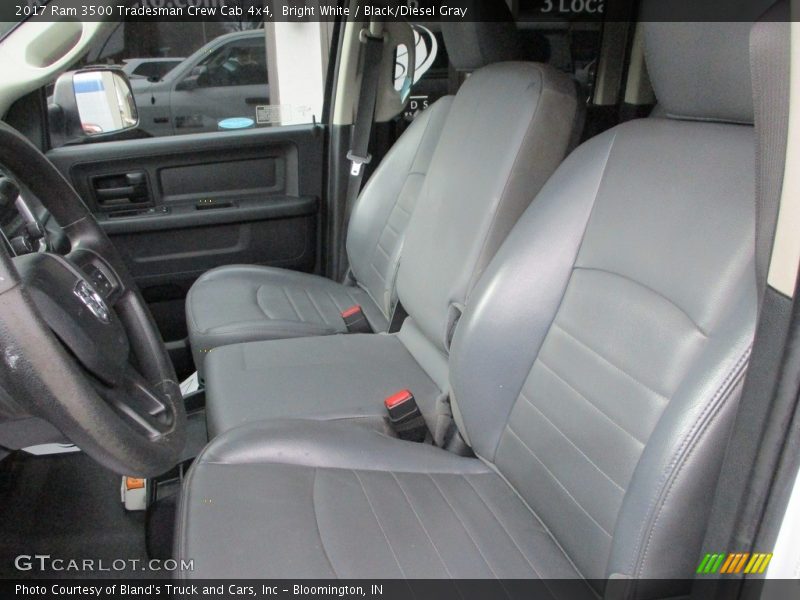Bright White / Black/Diesel Gray 2017 Ram 3500 Tradesman Crew Cab 4x4