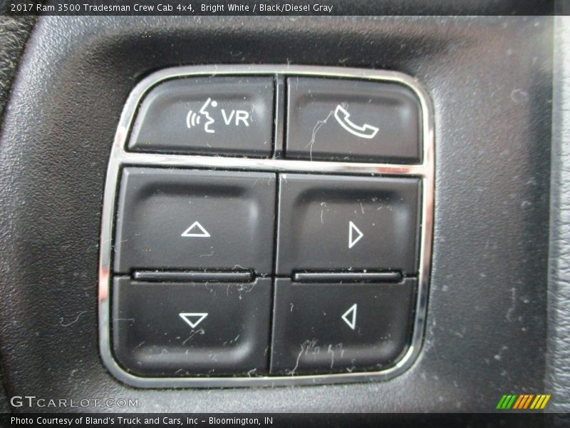 Bright White / Black/Diesel Gray 2017 Ram 3500 Tradesman Crew Cab 4x4