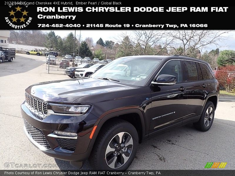 Ember Pearl / Global Black 2022 Jeep Grand Cherokee 4XE Hybrid