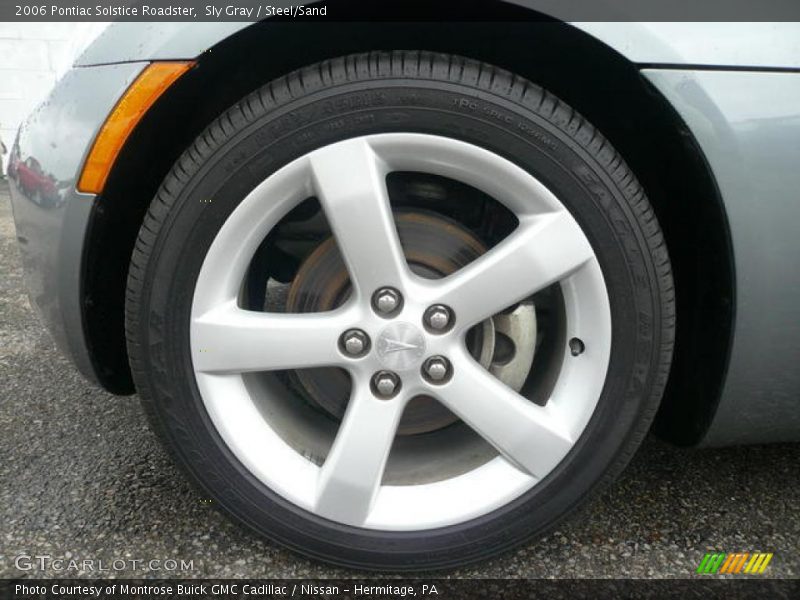 Sly Gray / Steel/Sand 2006 Pontiac Solstice Roadster