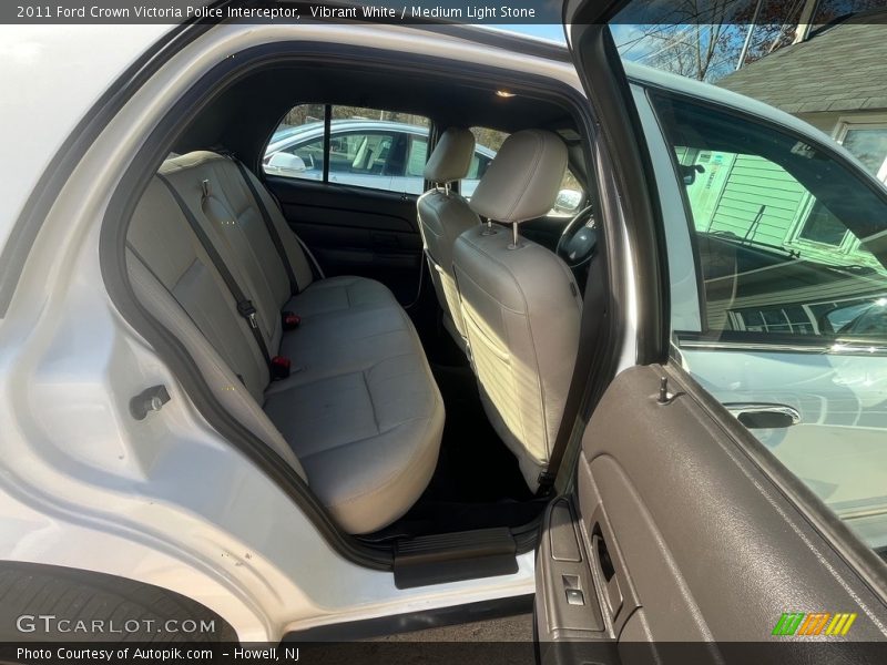 Rear Seat of 2011 Crown Victoria Police Interceptor