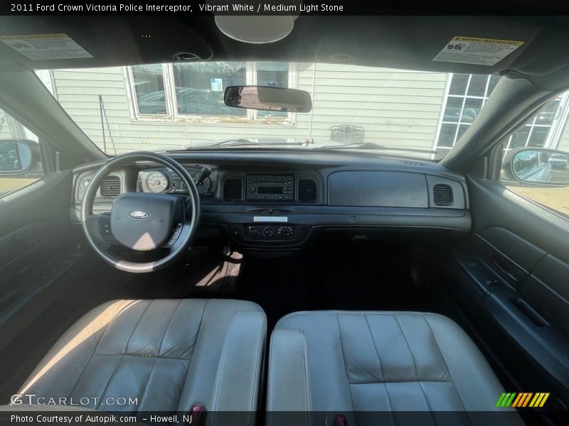 Dashboard of 2011 Crown Victoria Police Interceptor