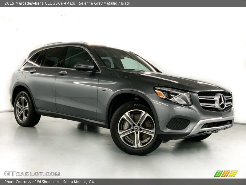 Selenite Grey Metallic / Black 2019 Mercedes-Benz GLC 350e 4Matic