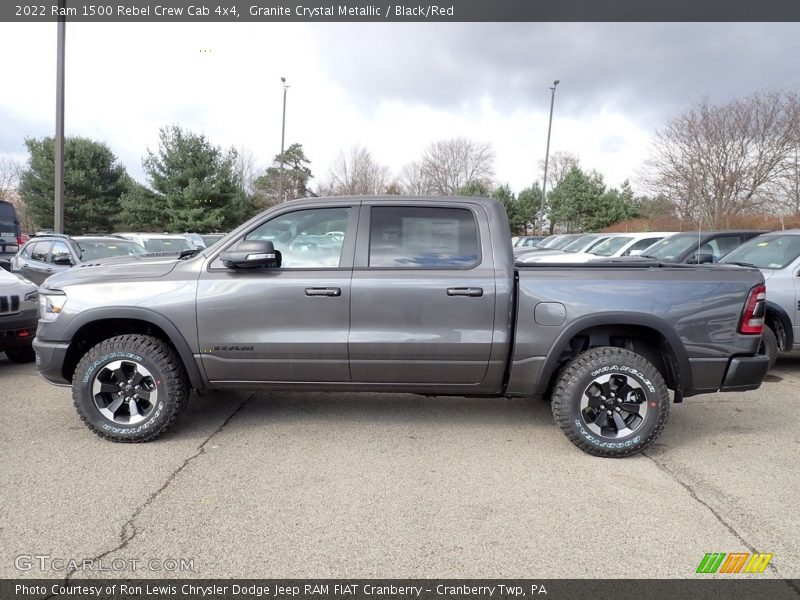  2022 1500 Rebel Crew Cab 4x4 Granite Crystal Metallic