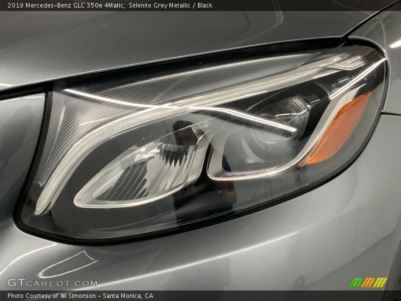 Selenite Grey Metallic / Black 2019 Mercedes-Benz GLC 350e 4Matic