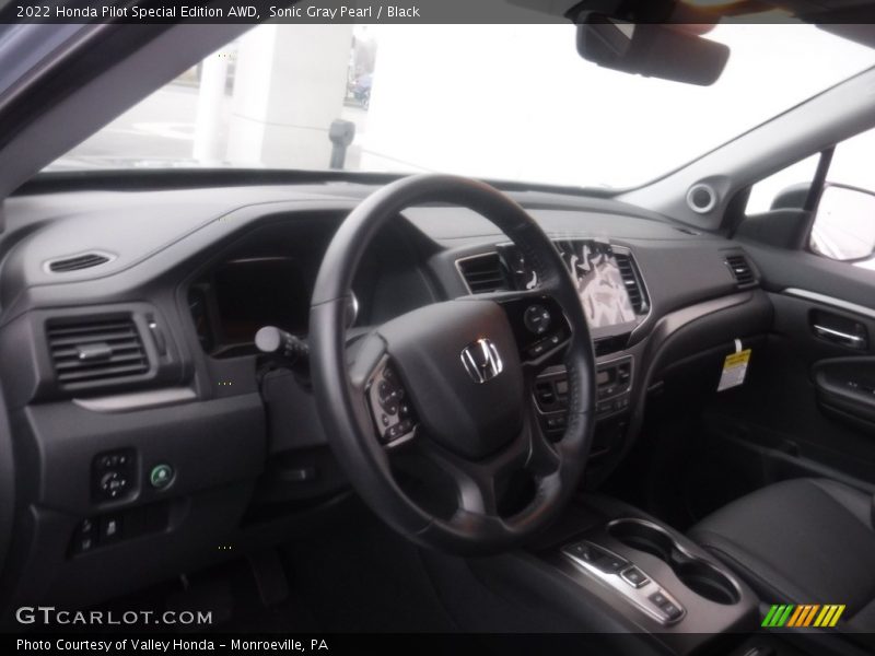 Sonic Gray Pearl / Black 2022 Honda Pilot Special Edition AWD