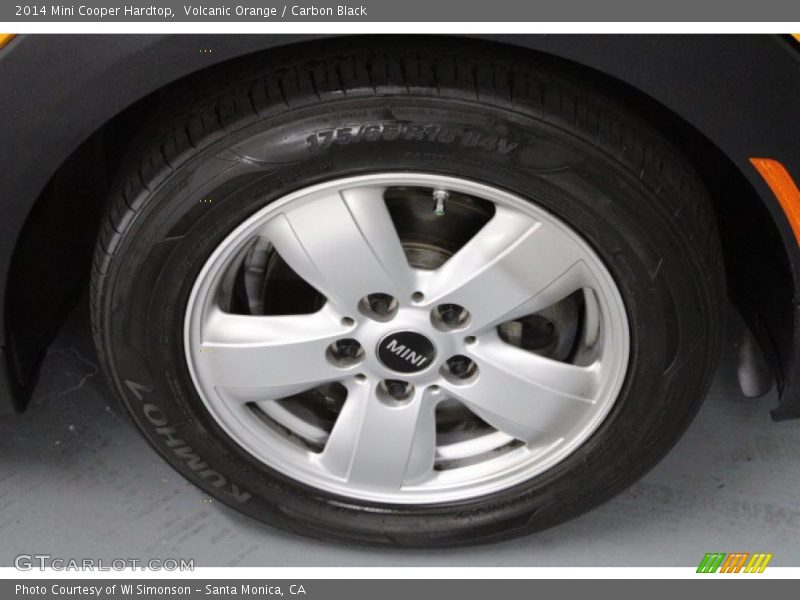 Volcanic Orange / Carbon Black 2014 Mini Cooper Hardtop