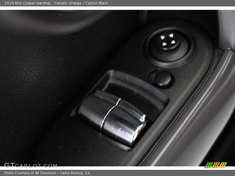 Volcanic Orange / Carbon Black 2014 Mini Cooper Hardtop
