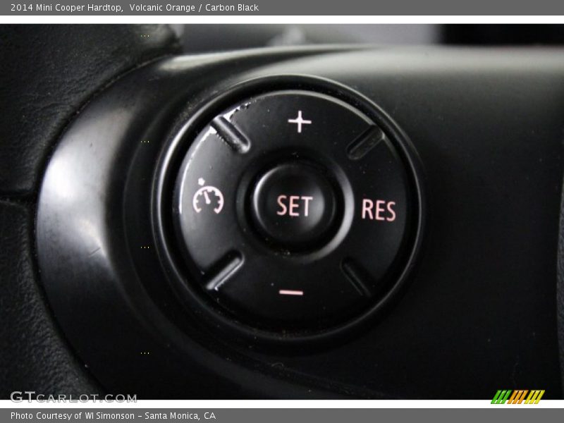Volcanic Orange / Carbon Black 2014 Mini Cooper Hardtop