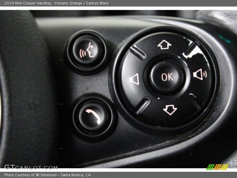 Volcanic Orange / Carbon Black 2014 Mini Cooper Hardtop