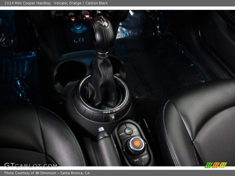 Volcanic Orange / Carbon Black 2014 Mini Cooper Hardtop