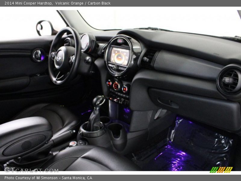 Volcanic Orange / Carbon Black 2014 Mini Cooper Hardtop