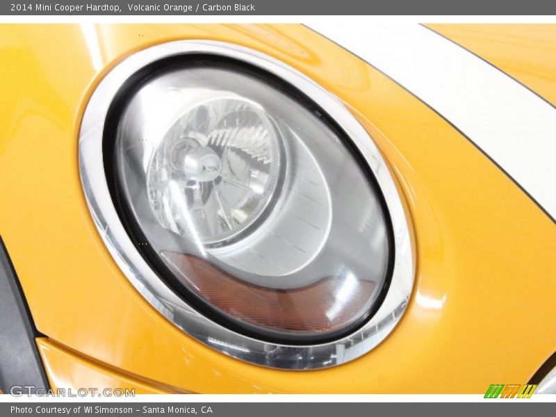 Volcanic Orange / Carbon Black 2014 Mini Cooper Hardtop