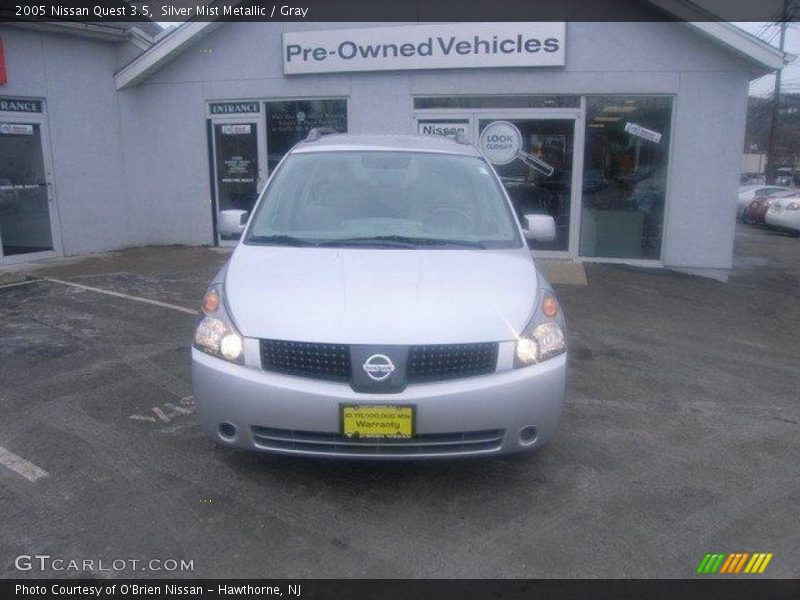 Silver Mist Metallic / Gray 2005 Nissan Quest 3.5