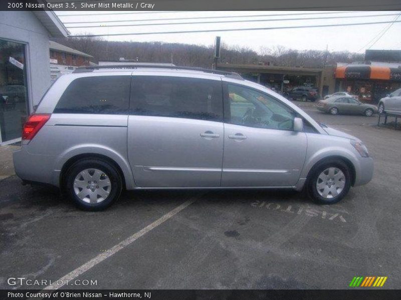 Silver Mist Metallic / Gray 2005 Nissan Quest 3.5
