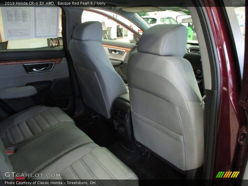 Basque Red Pearl II / Ivory 2019 Honda CR-V EX AWD