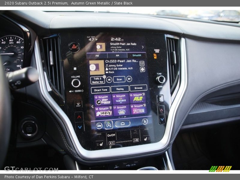 Autumn Green Metallic / Slate Black 2020 Subaru Outback 2.5i Premium