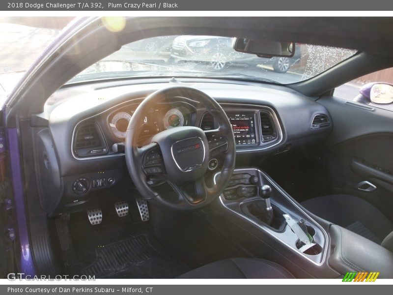 Plum Crazy Pearl / Black 2018 Dodge Challenger T/A 392