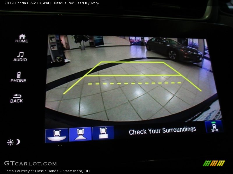 Basque Red Pearl II / Ivory 2019 Honda CR-V EX AWD
