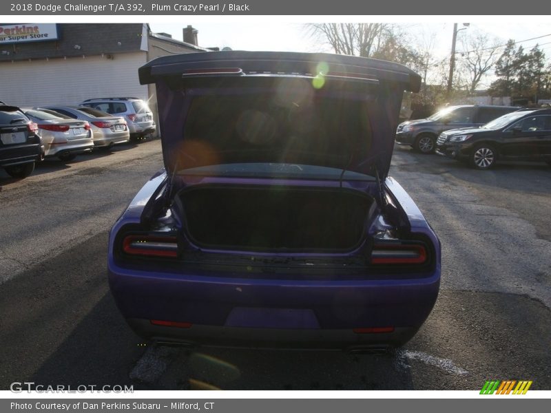 Plum Crazy Pearl / Black 2018 Dodge Challenger T/A 392