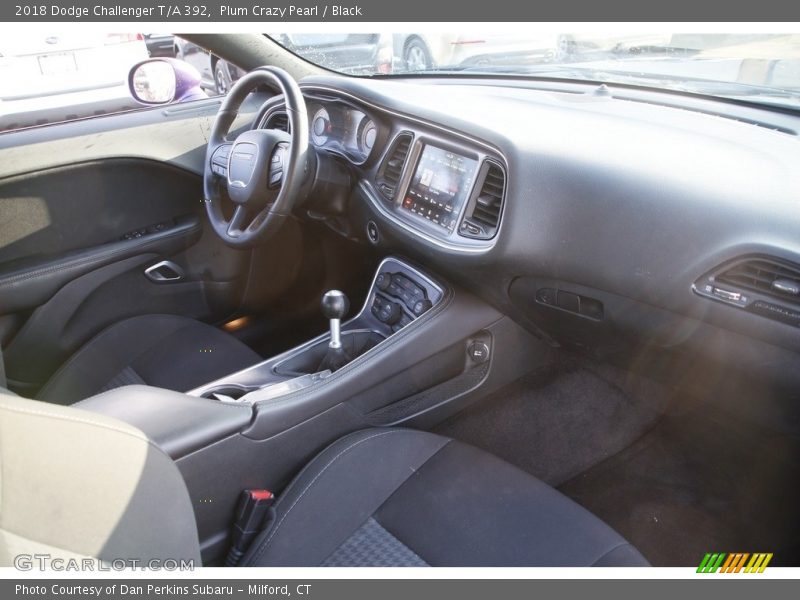 Plum Crazy Pearl / Black 2018 Dodge Challenger T/A 392