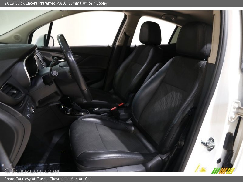 Summit White / Ebony 2019 Buick Encore Preferred AWD