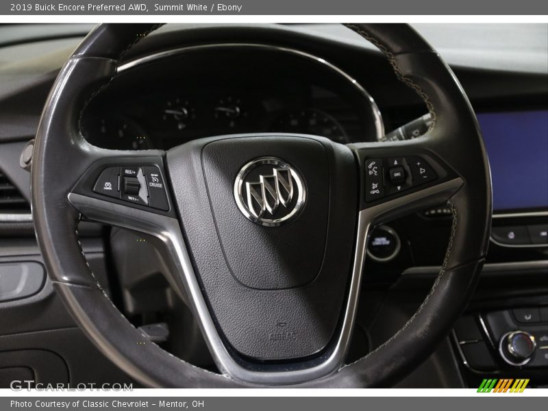 Summit White / Ebony 2019 Buick Encore Preferred AWD