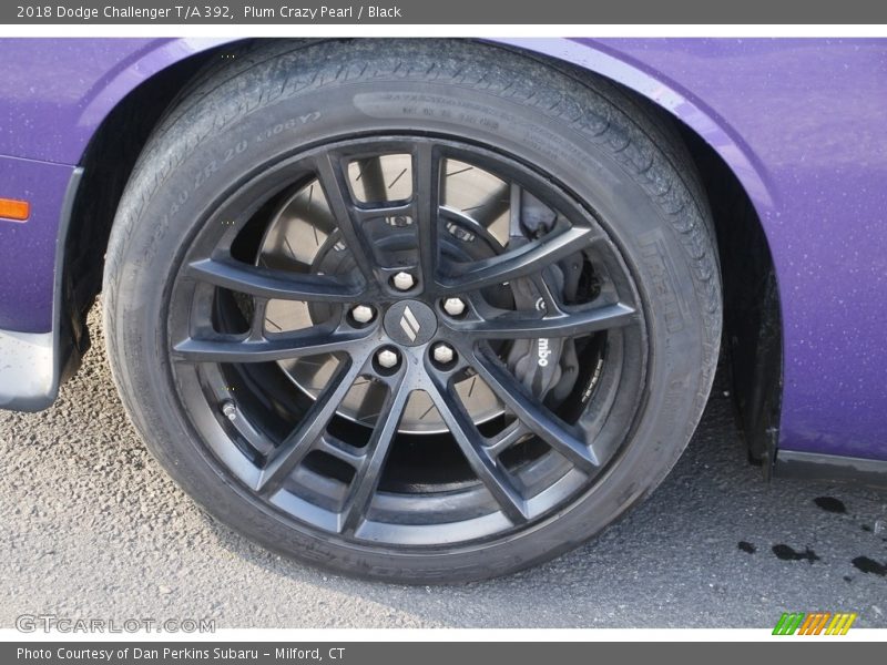 Plum Crazy Pearl / Black 2018 Dodge Challenger T/A 392