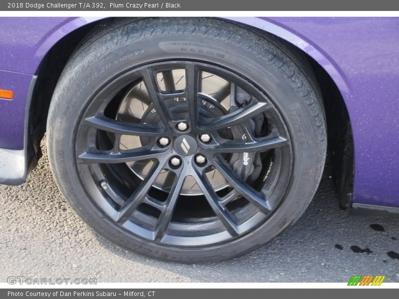 Plum Crazy Pearl / Black 2018 Dodge Challenger T/A 392