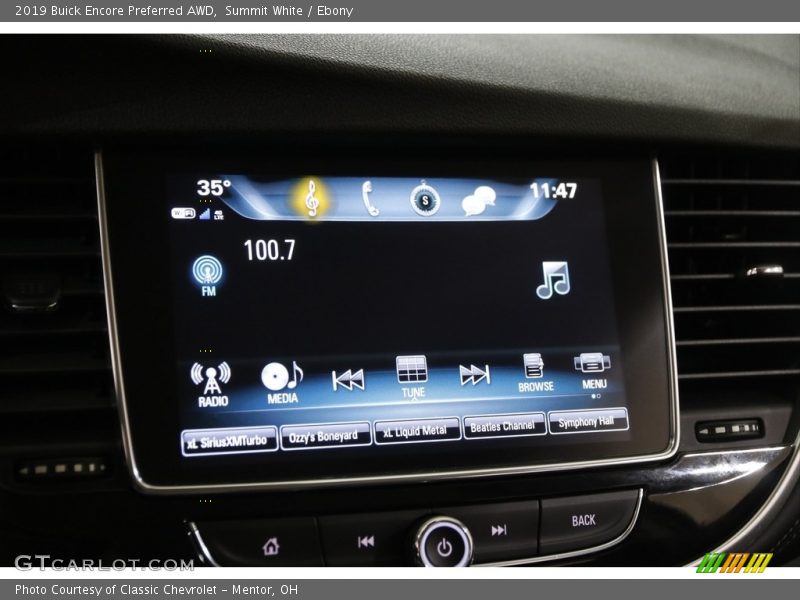 Summit White / Ebony 2019 Buick Encore Preferred AWD