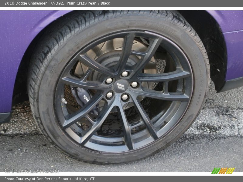 Plum Crazy Pearl / Black 2018 Dodge Challenger T/A 392