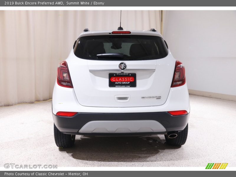Summit White / Ebony 2019 Buick Encore Preferred AWD