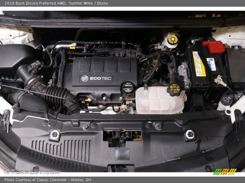 Summit White / Ebony 2019 Buick Encore Preferred AWD