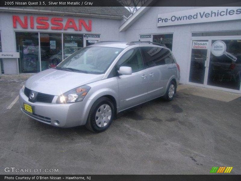 Silver Mist Metallic / Gray 2005 Nissan Quest 3.5