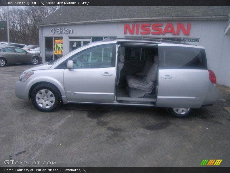 Silver Mist Metallic / Gray 2005 Nissan Quest 3.5