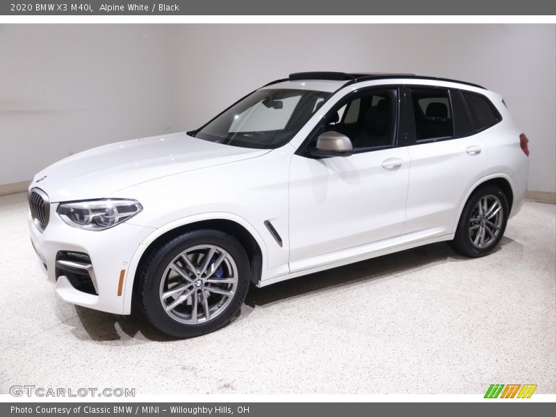 Alpine White / Black 2020 BMW X3 M40i