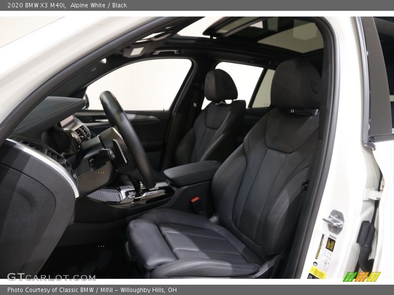 Alpine White / Black 2020 BMW X3 M40i