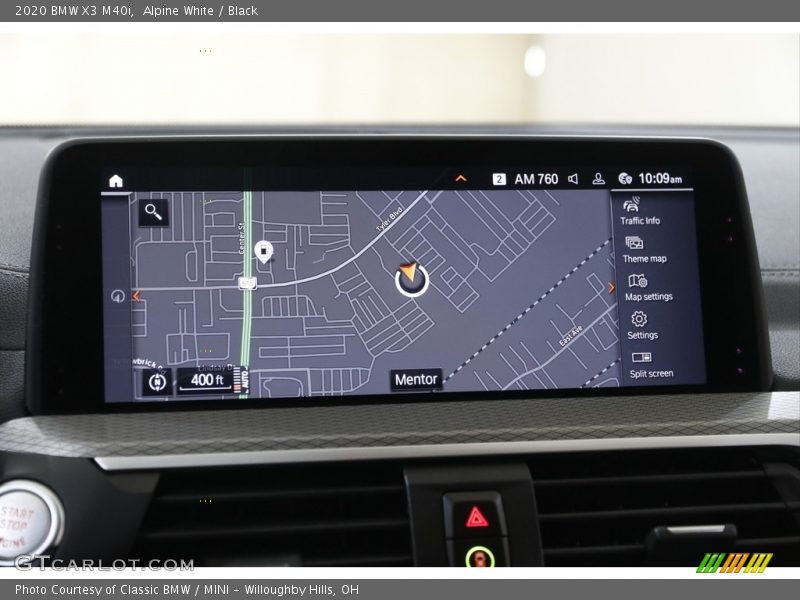 Alpine White / Black 2020 BMW X3 M40i