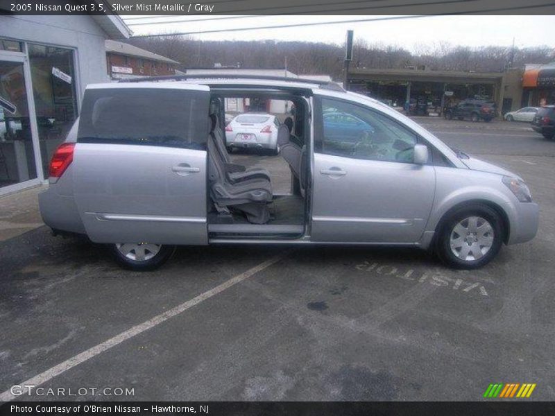 Silver Mist Metallic / Gray 2005 Nissan Quest 3.5