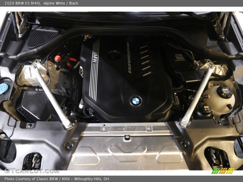 Alpine White / Black 2020 BMW X3 M40i