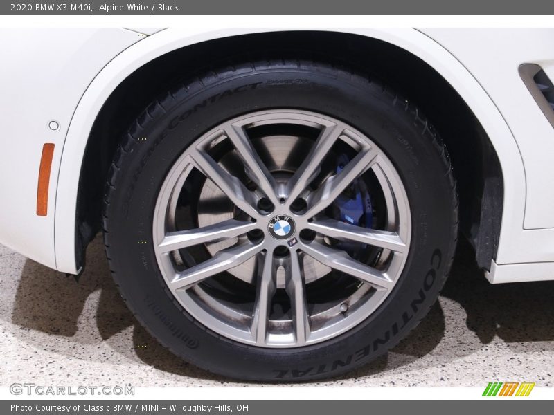 Alpine White / Black 2020 BMW X3 M40i