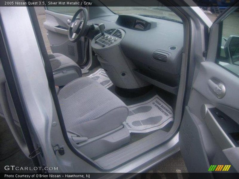 Silver Mist Metallic / Gray 2005 Nissan Quest 3.5