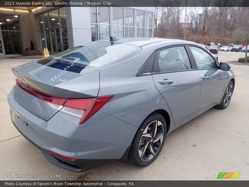 Electric Shadow / Medium Gray 2023 Hyundai Elantra SEL