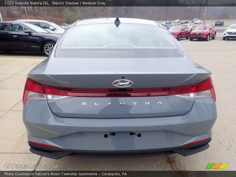 Electric Shadow / Medium Gray 2023 Hyundai Elantra SEL