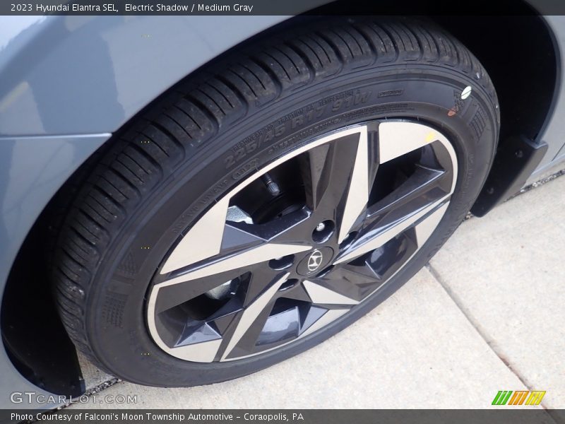 Electric Shadow / Medium Gray 2023 Hyundai Elantra SEL