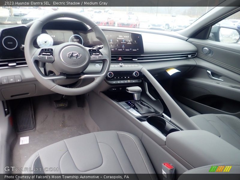 Electric Shadow / Medium Gray 2023 Hyundai Elantra SEL