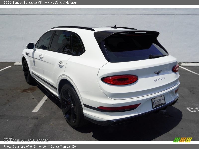  2021 Bentayga V8 Arctica Solid