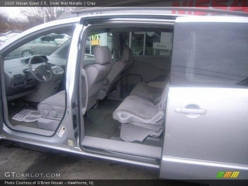Silver Mist Metallic / Gray 2005 Nissan Quest 3.5
