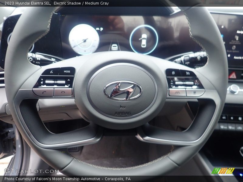 Electric Shadow / Medium Gray 2023 Hyundai Elantra SEL